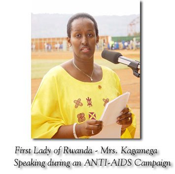 First Lady of Rwanda - Mrs Kagame
